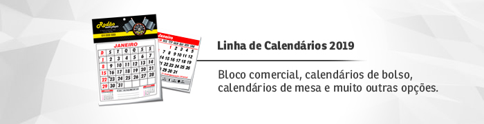 Calendários 2019