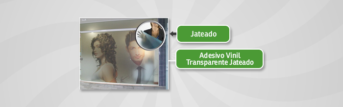 Adesivo Vinil Jateado