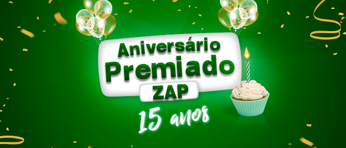 Aniversário Premiado: Zap completa 15 anos e promove diversas ações para parceiros – Blog Zap