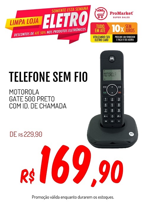 exemplos de cartazes promocionais eletro telefone