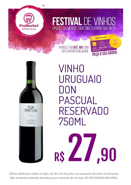 exemplos de cartazes promocionais vinho