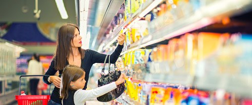 ideias de marketing supermercado carrinho grande posição produtos