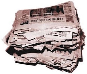 papel jornal - tipos de papel para impressão